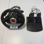 Volante Krom K-Wheel c/ Pedais (PC/PS4/Xbox)