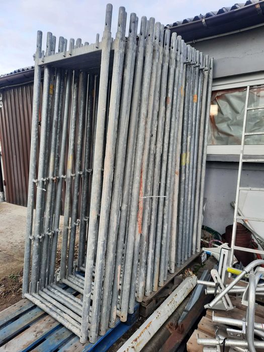 Rusztowanie elewacyjne, fasadowe Plettac 70 mocne solidne