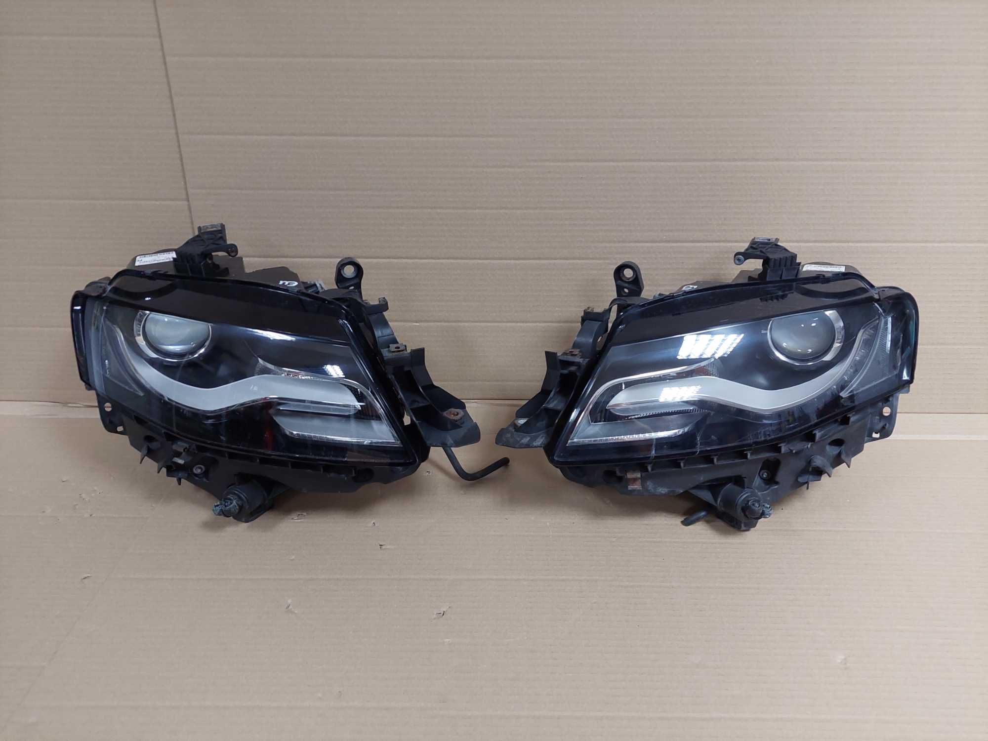 Audi A4 B8 08-12r lampa przód Bi Xenon prawa + lewa EU KPL BDB
