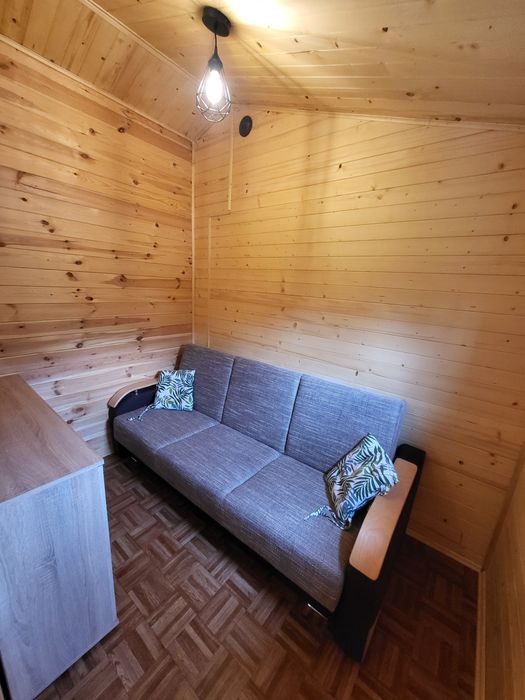 Domek letniskowy całoroczny 2 letni ocieplony i wyposażony