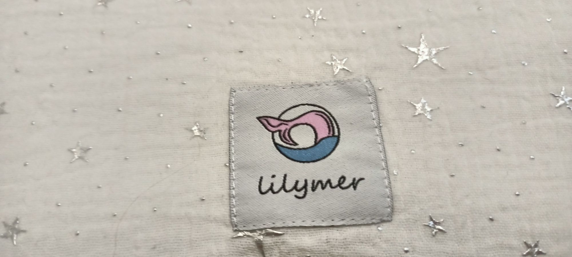 Lilymer- Nowy nieużywany muślinowy śpiworek niemowlęcy