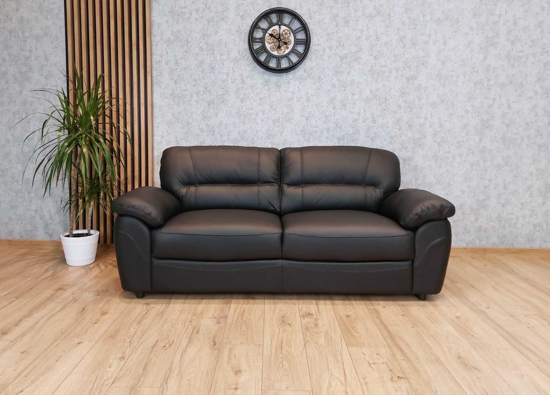 Komfortowy wypoczynek sofa kanapa fotel ze skóry skóra naturalna