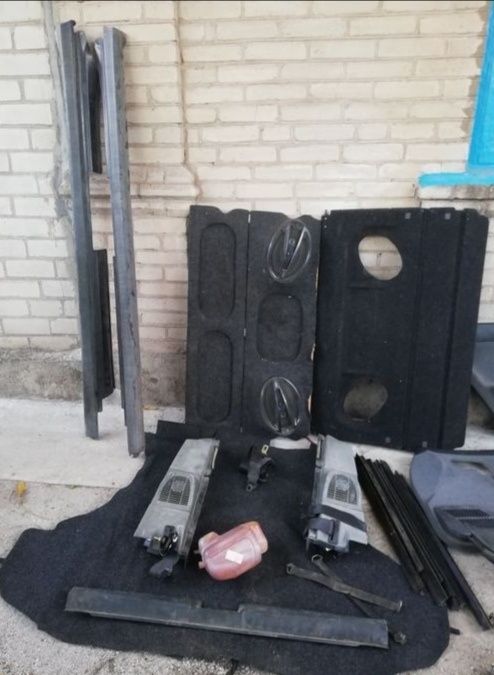 Пластик салона шевроле Авео т200 ваз 2115 2111 2109 ланос сенс