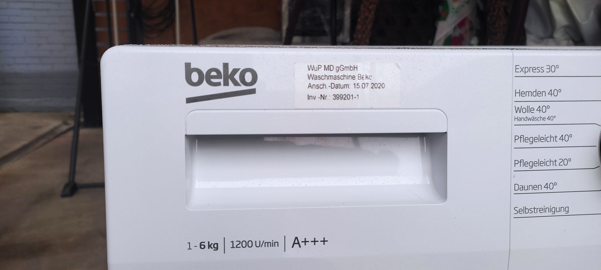 Пралка Beko+++ 39 см,  05.07,2020 р