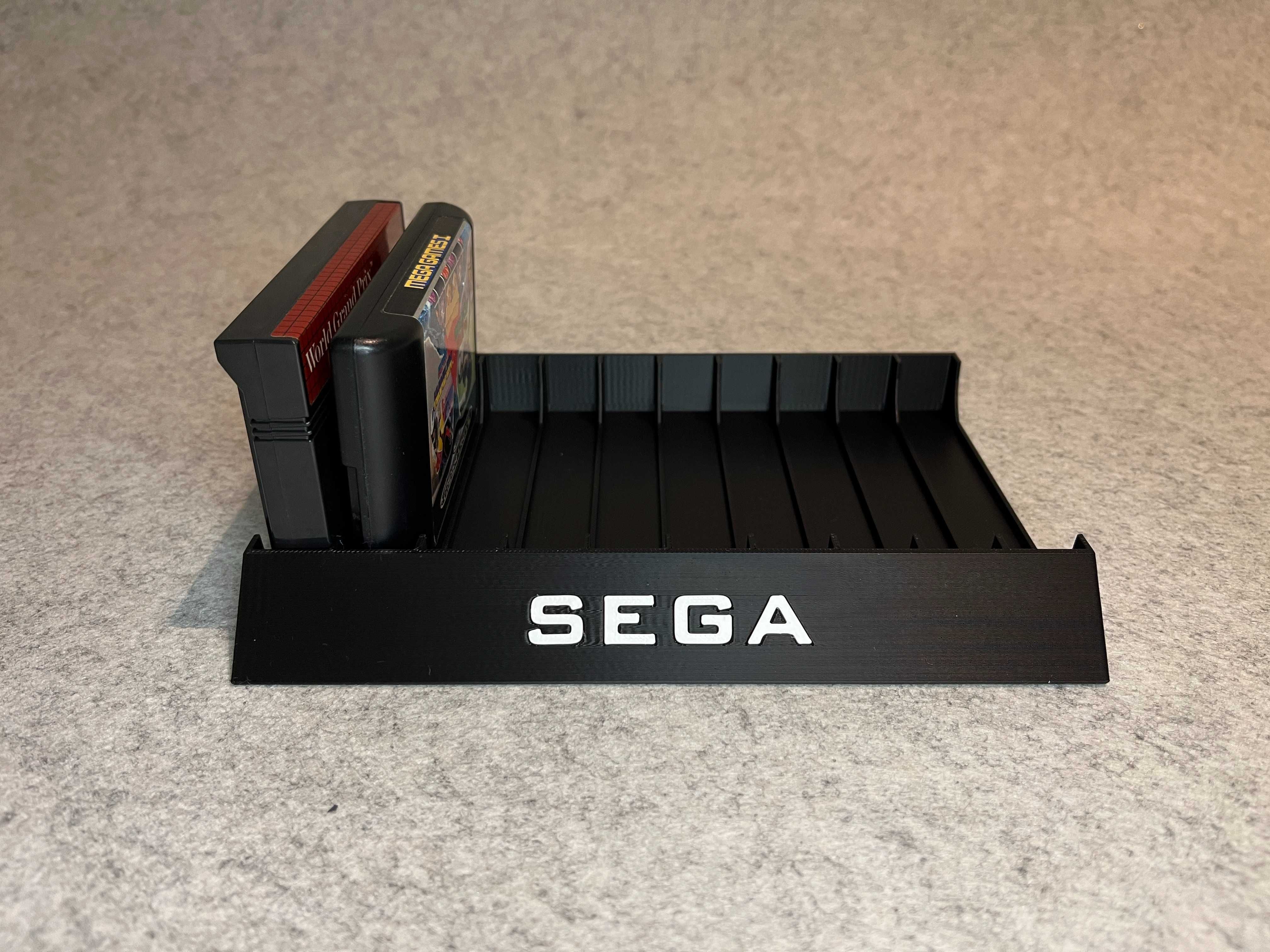 Stojak podstawka na 10 gier Sega MegaDrive / Master System