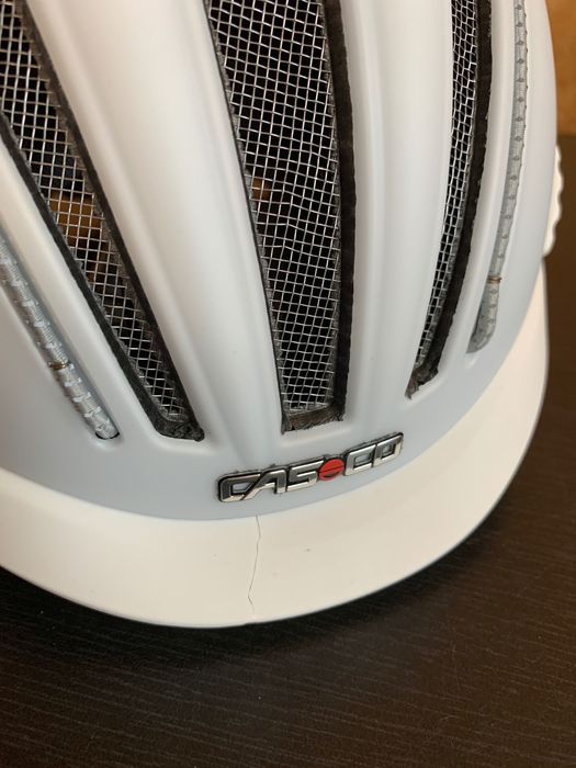 Kask Rowerowy CASCO Roadster Sand Rozmiar L 58-60cm