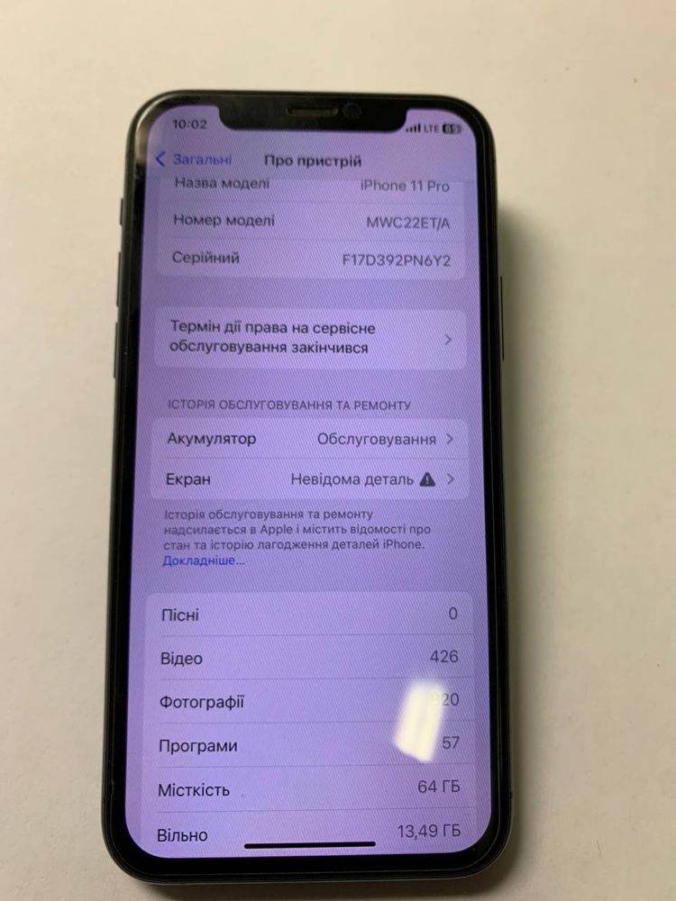 Iphone 11pro 64Gb