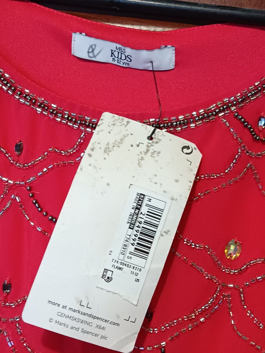 Marks and Spencer,Нова чарівна сукня для дівчинки 11 -12 років