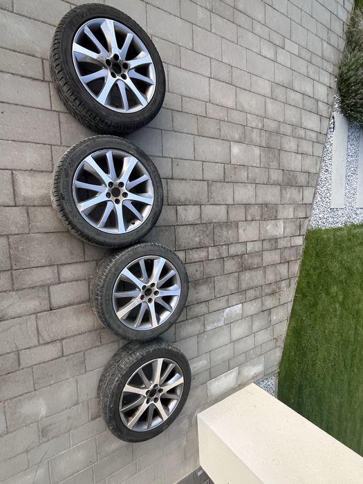 Felgi aluminiowe alu opony 18cali 4szt peugeot 508 oryginal 5x108