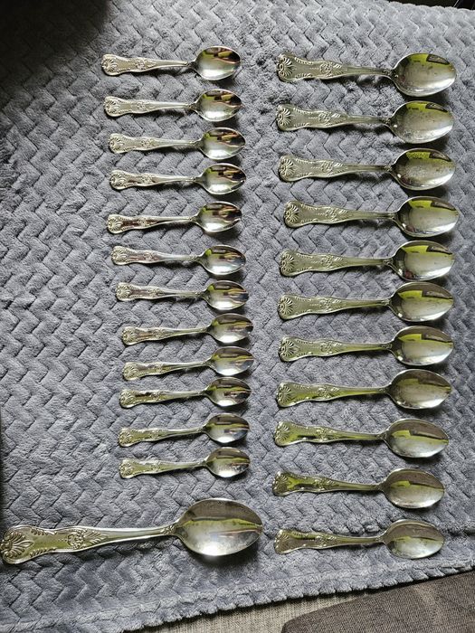 Sztućce LBL SILVER PLATED MADE in ITALY srebrzone 800 ep zing
