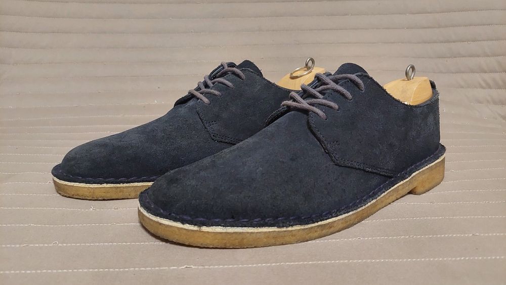 Замшевые дерби Clarks Desert London(обувь,туфли,ботинки,одежда
