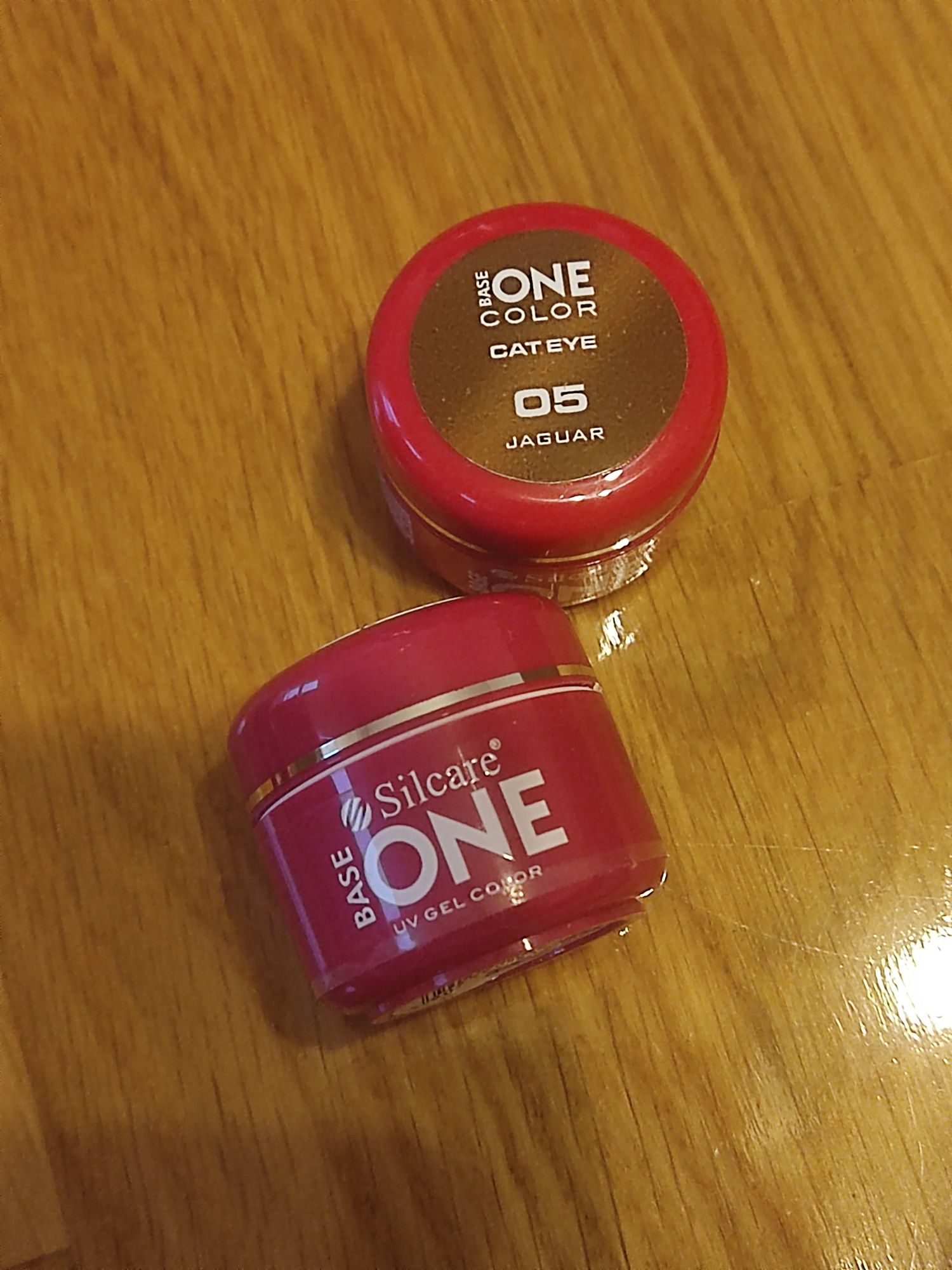 Nowy żel do paznokci silcare base one color UV gel cat eye 05 jaguar