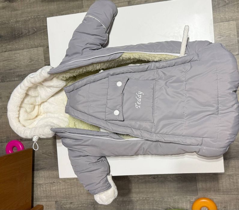 Комбінезон конверт зимовий 0-6