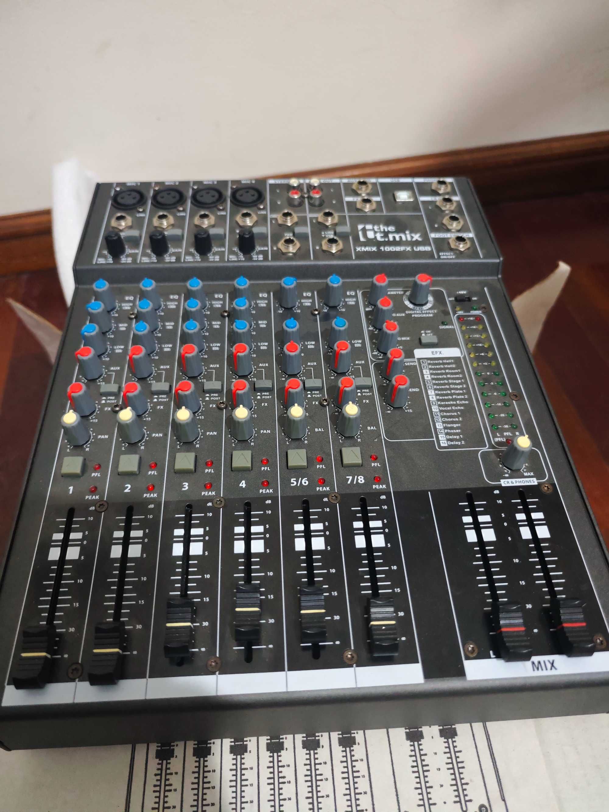 Mesa mistura the t.mix xmix 1002 FX USB