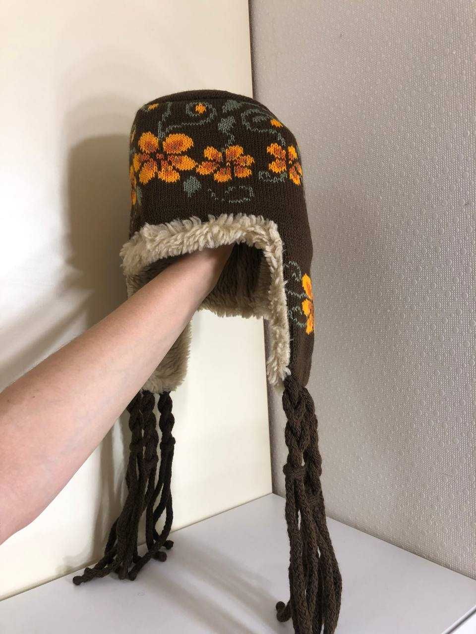 шапка зимова зимняя  новая шапка-ушанка