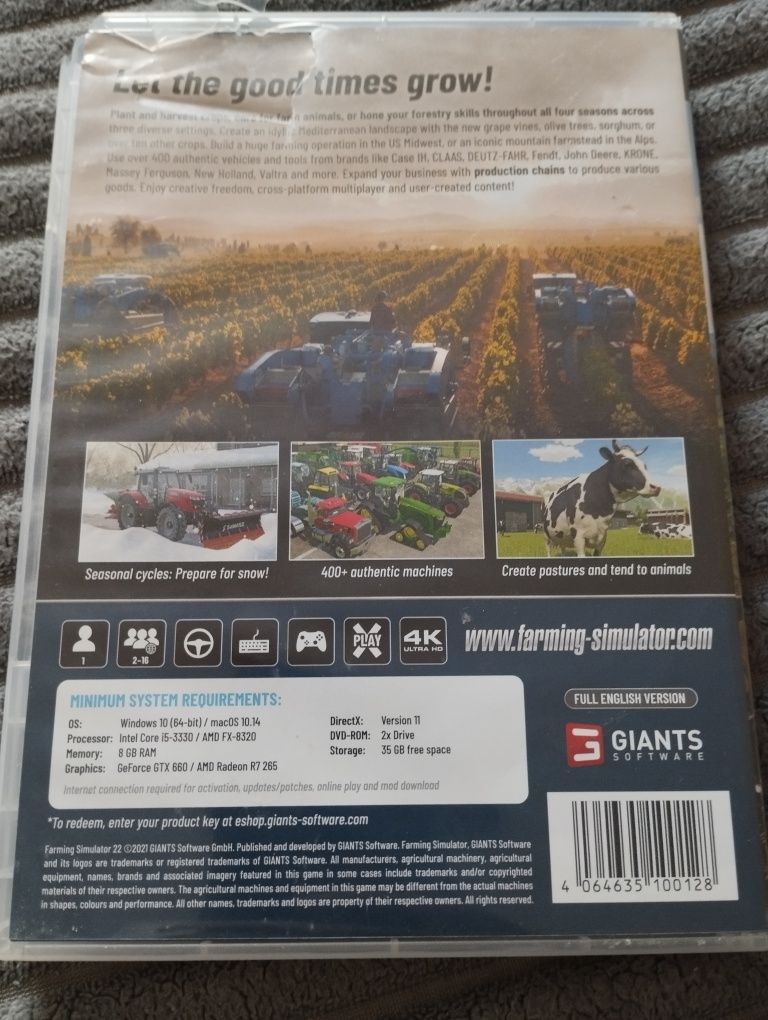 Комп'ютерна ігра ферма симулятор 2022 Farming Simulator