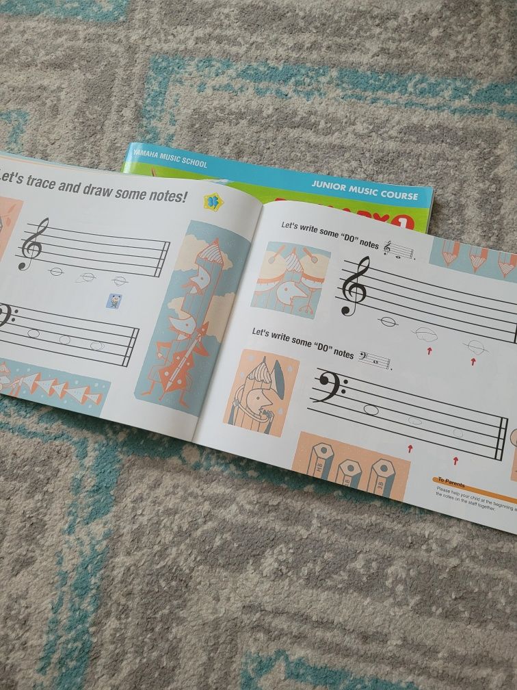 Primary 1  junior music course yamaha książki