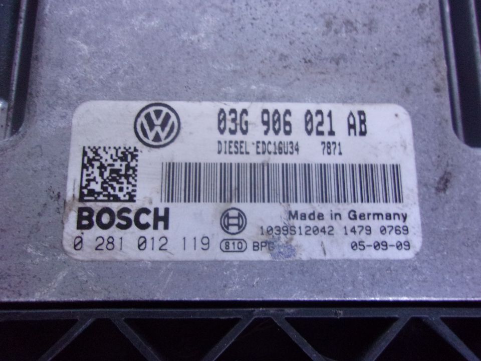 STEROWNIK KOMPUTER VW PASSAT B6 03g906021ab