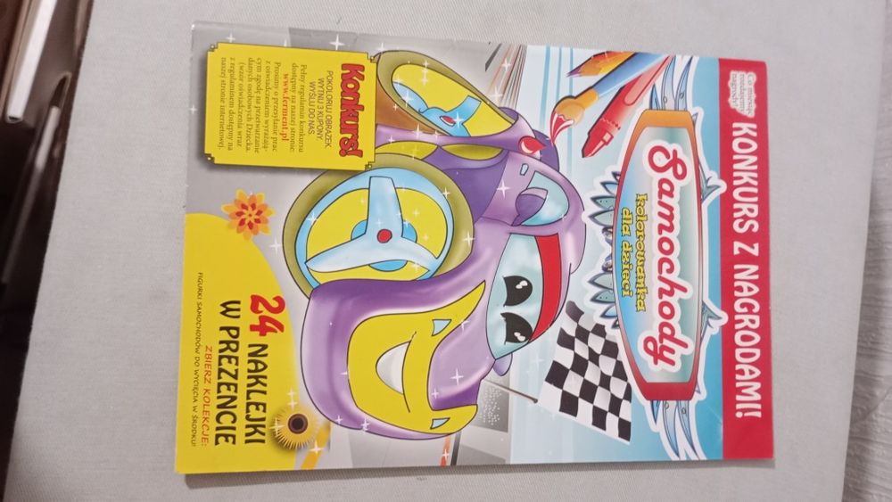 Kolorowanka nr 2 - dla chłopca - samochody