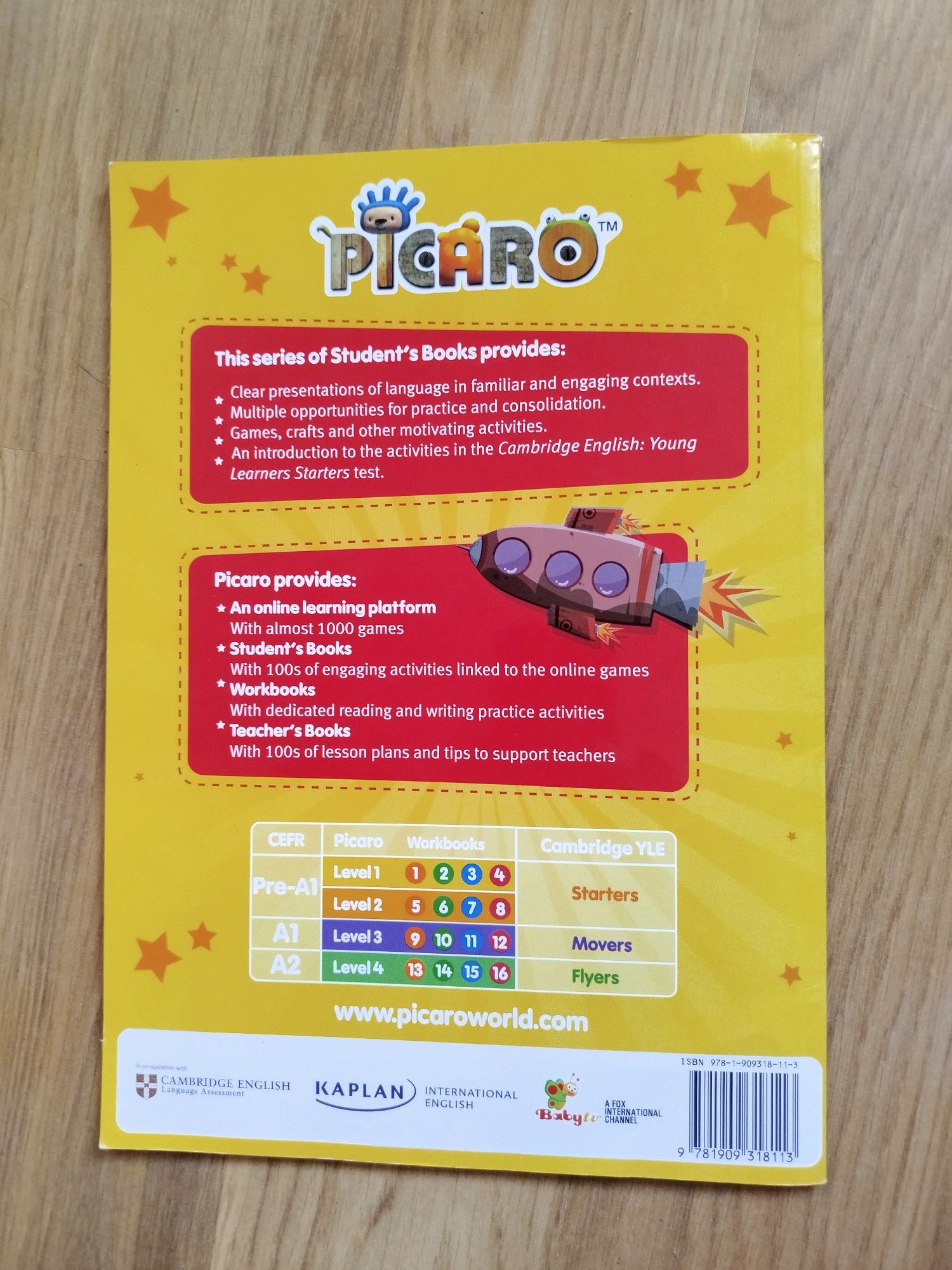 Picaro Student's Book 4 ćwiczenia Cambridge