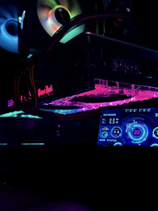 Profejsonaly Komputer Gamingowy RYZEN 7 5700X / RTX 3080 z monitorkiem