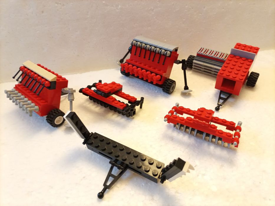 Klocki LEGO traktor maszyny farma