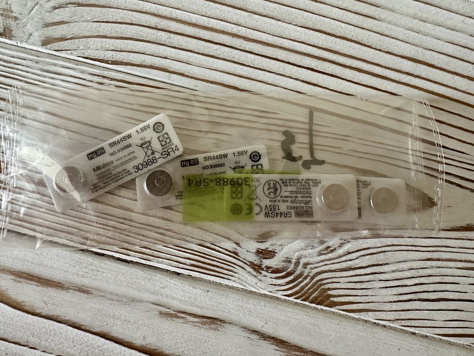 Батарея, элемент питания 1.55V SR44SW Mitutoyo 938882 Оригинал