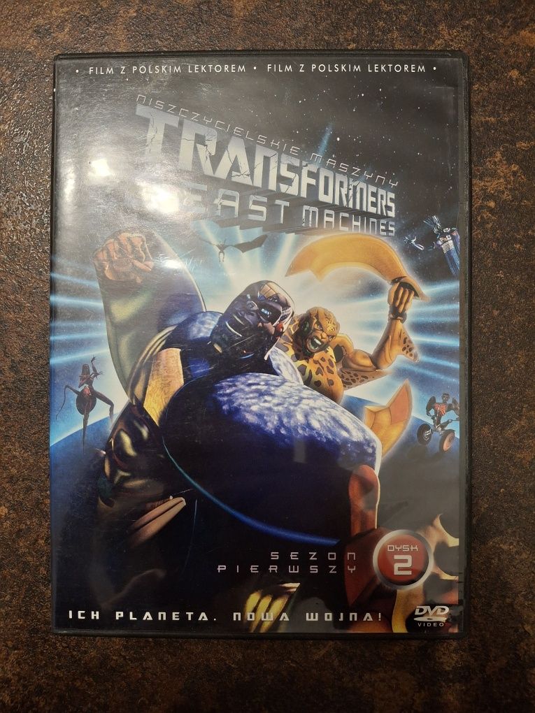 Transformers Beast Machines Sezon 1 Dysk 2 [Lektor Polski] DVD