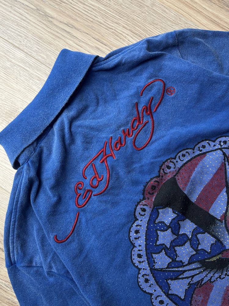 Ed Hardy USA Koszulka Polo Chief Keef Rap Opium Streetwear