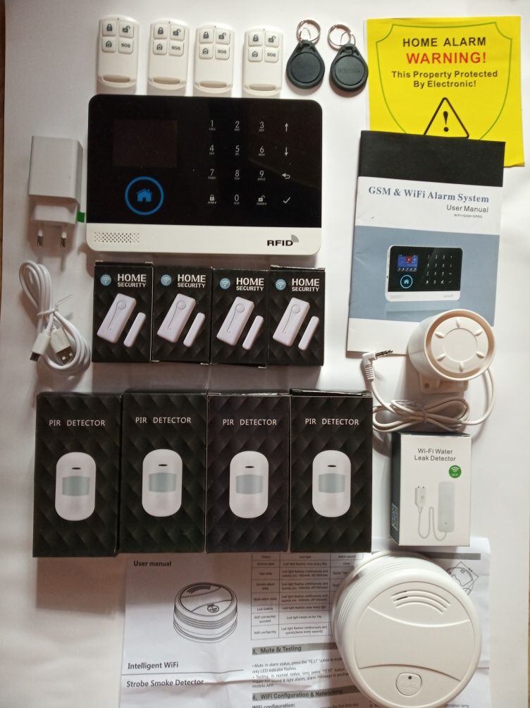 Сигналізація  бездротова WI-FI GSM для дома