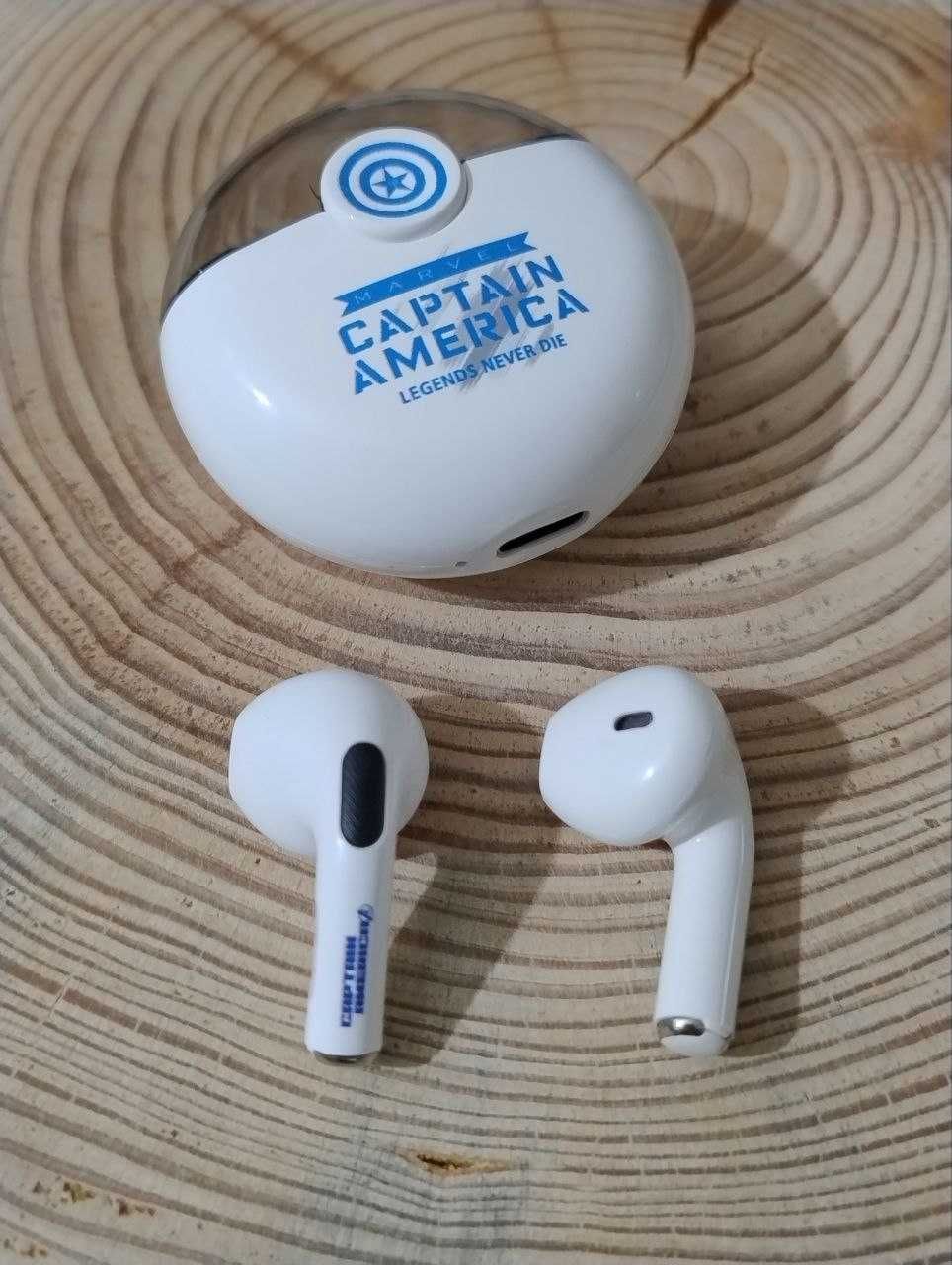 Дитячі bluetooth навушники Marvel Avengers Iron Man Captain America
