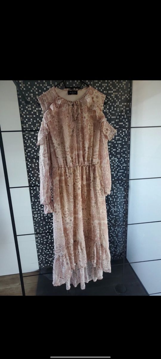 Sukienka Mohito długa mega modna styl boho