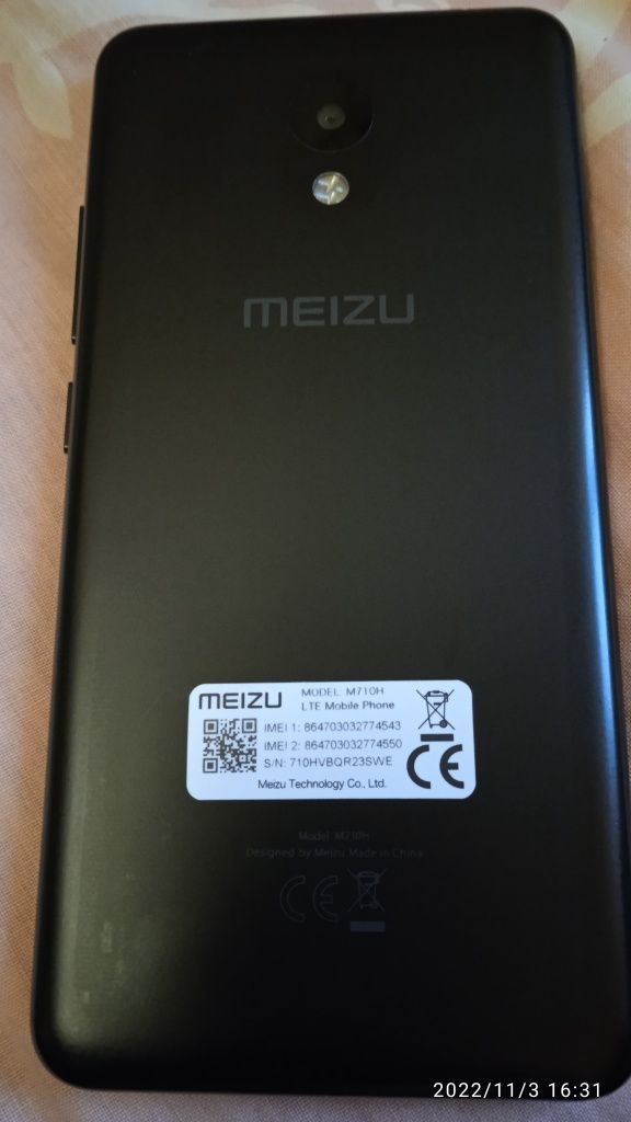 Продам смартфон  MEIZU m5c