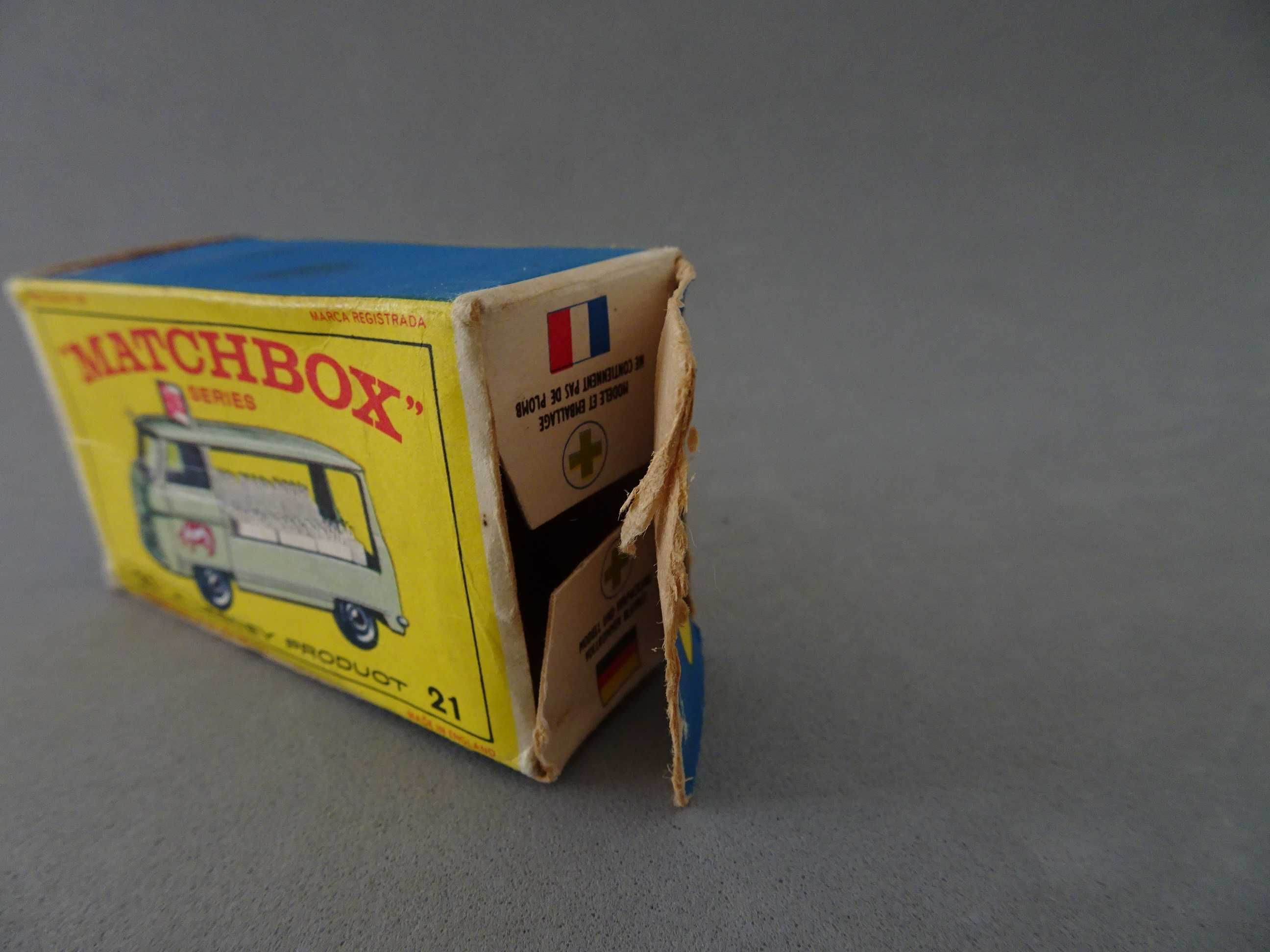 Miniatura Matchbox Series 21 Lesney - Commer Bottle Floap