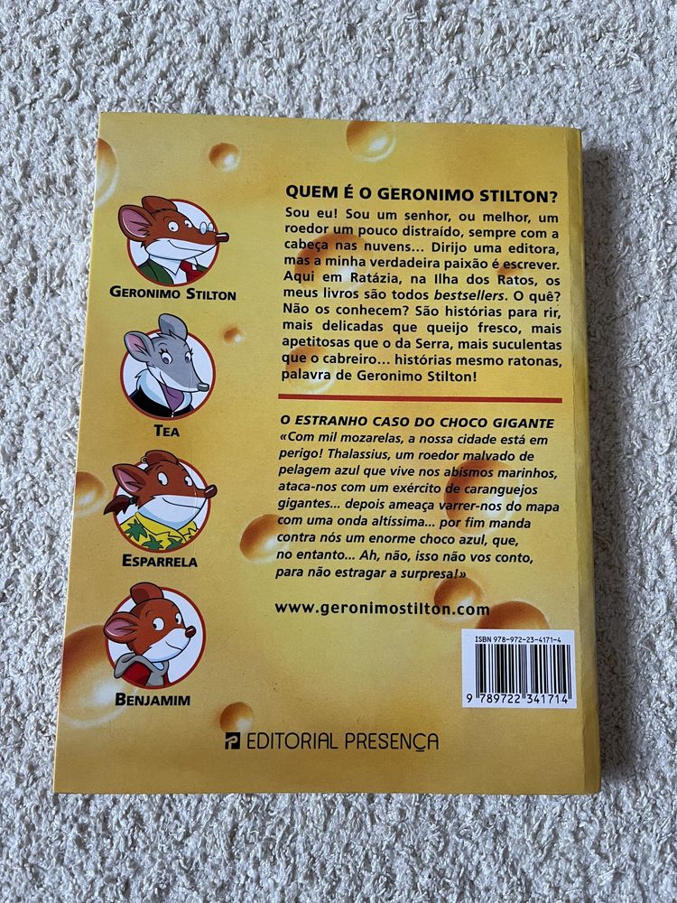 O estranho caso do chico gigante - Geronimo Stilton