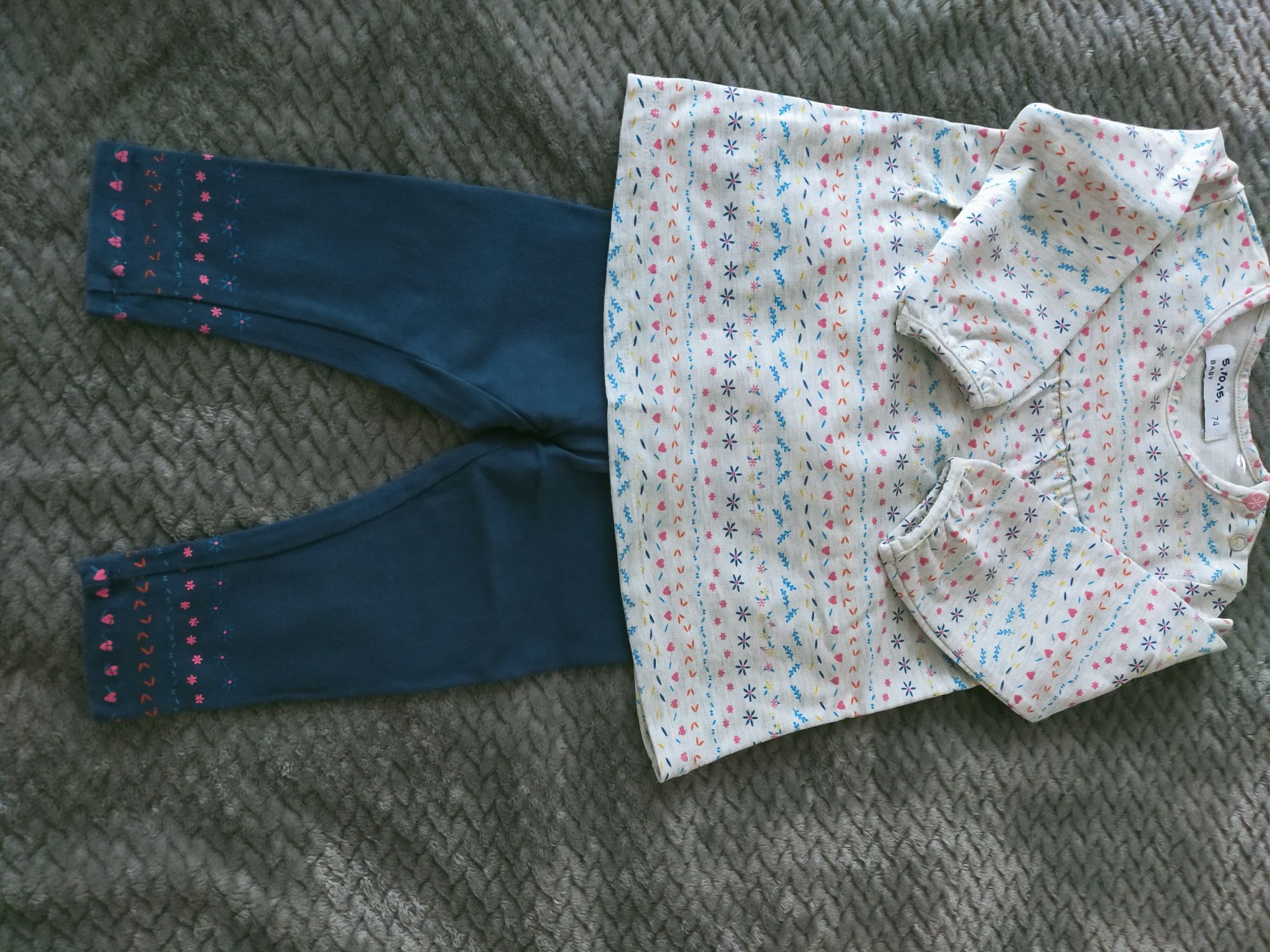 Ubrania dla dziewczynki roz.74-80