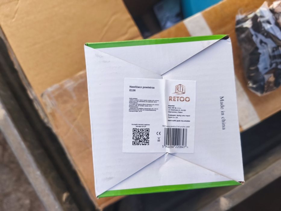 Humidificador formato tulipa cor chocolate