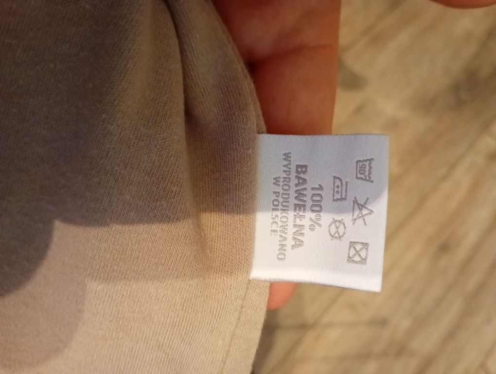 Półśpiochy bawełniane spodnie dresowe dresy 56