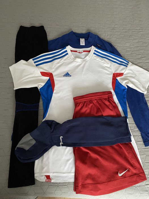 Komplet junior piłkarski treningowy 158-172cm