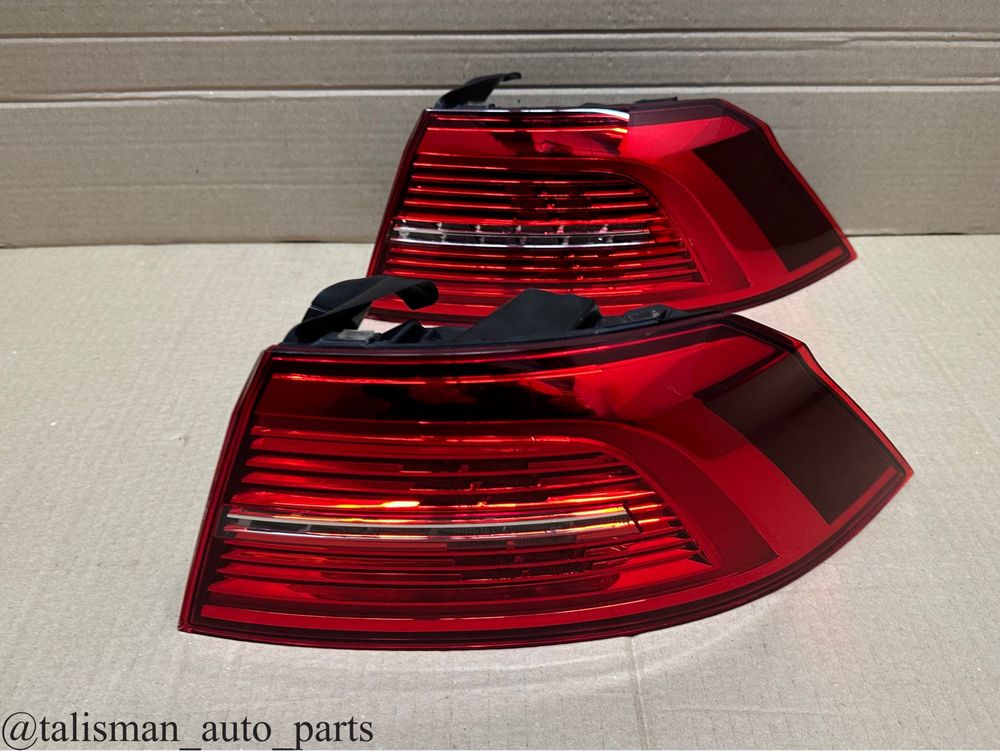 VW Passat b8 sedan led фонарь задня оптика фара стоп ліхтар