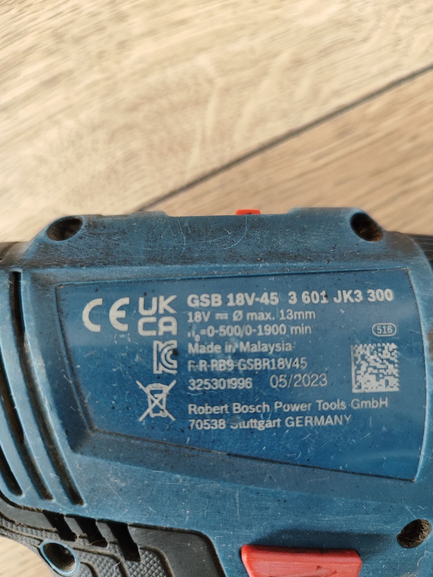 Wkrętarka Bosch Profesional 18v, akumulat, rok 2023or 2ah, ładowarka
