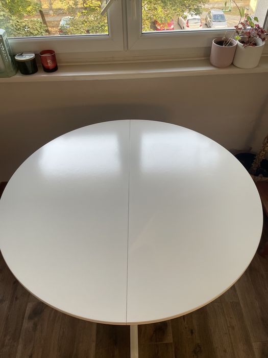 Stół okragly IKEA Ingatorp rozkladany