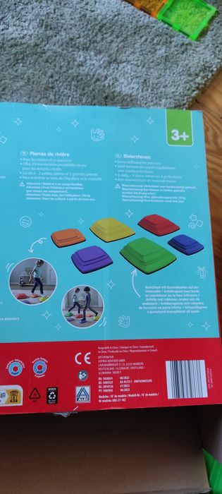 Brinquedo pedras de equilíbrio