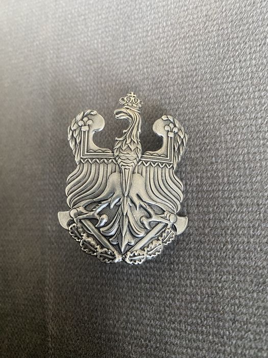 Orzełek na czapkę rogatywkę OSP
