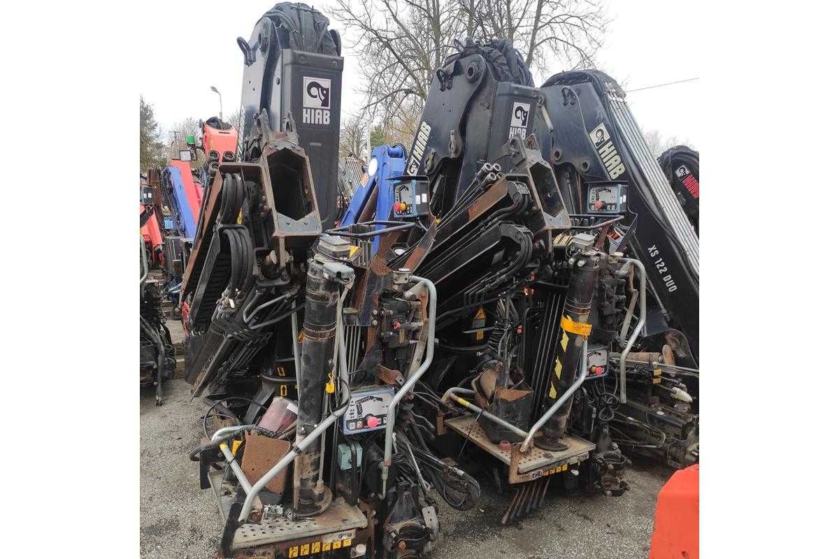 hds manipulator hiab 122 palfinger fassi atlas terex 2013