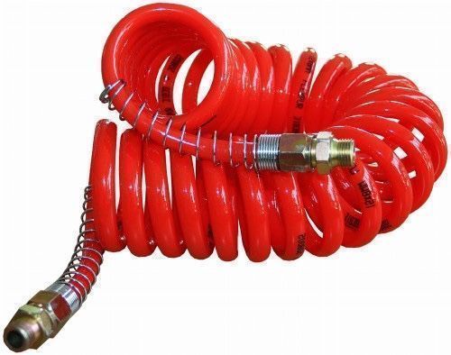Przewód Spiralny Pneumatyczny M22 6M Silikonowy Czerwony