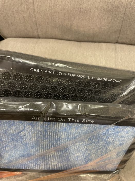 Фільтр салону Тесла 3 /Y ,фільтр салону Tesla Y/3