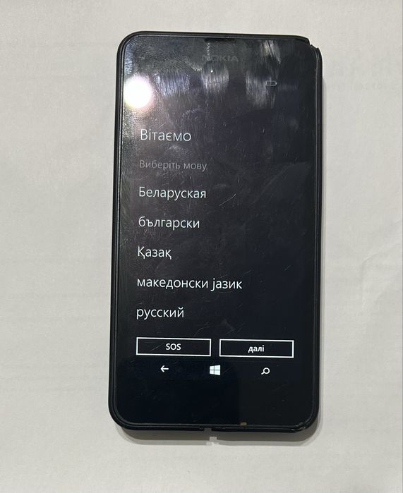 Телефон в ідеальному стані NOKIA Lumia 630 в комплекті є чохол але бея