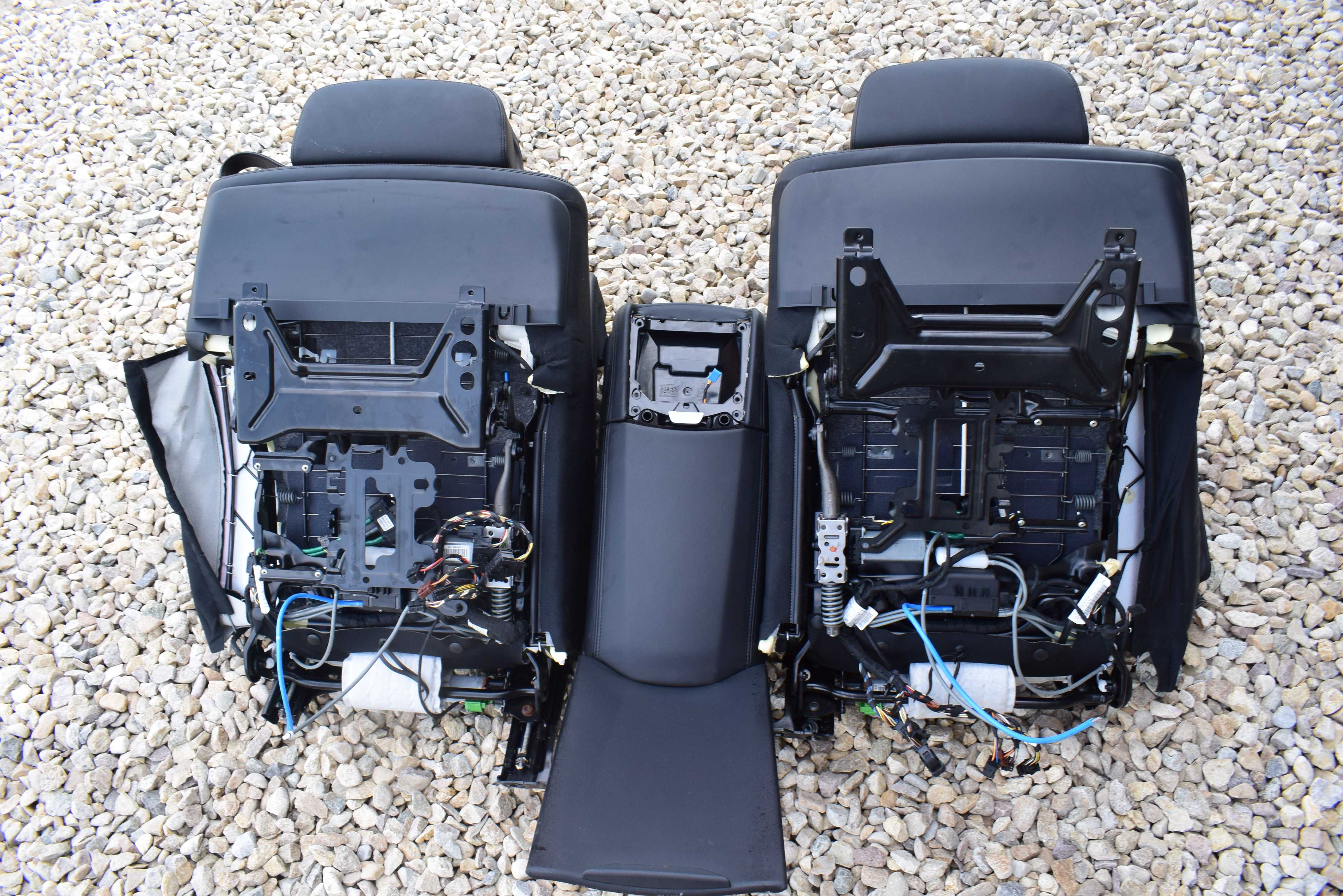BMW 7 F01 F02 lift 15r. tapicerka kanapa siedzisko tył podgrzewana