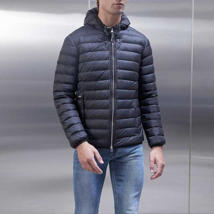 Куртка пухова пуховик теплий пух перо від arne